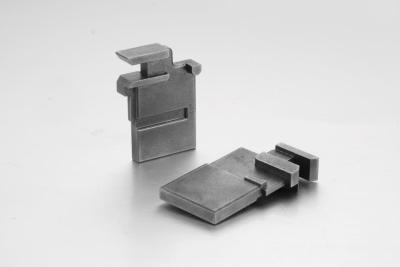 China Alloy steel investment casting lock block with silicon casting process for sale