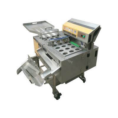 China Meat Processing Plants Separate Commercial Shell Crush Crack Breaker Egg White Yolk Separator And Cutting Machine For Egg for sale