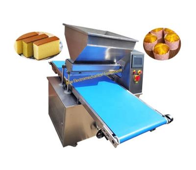 China High Efficiency Easy Operation Fully Automatic And Multifunctional Round Sponge Cake Filler Cake Maker Cakes Tray Depositor Cup Machine for sale