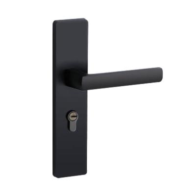 China Factory Supply Modern 2.5' or 3' Directly Lock Body Height Interior Door Handle with Lock Door Handle Lock for sale