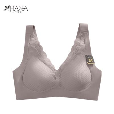 China QUICK DRY Sexy Ladies Bra Underwear Women Wire Free Custom Sexy Sheer Triangle Strap Strapless OEM Eye Cup Spandex OEM Eye Cup Lingeries Lace Bag for sale