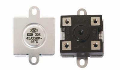 China ksd302 20A-70A 3/4'' disc bimetal thermostat  30-230C for water heater for sale