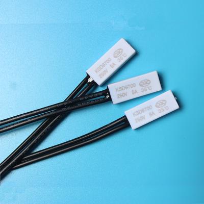 China BW9700 35C normal opened temperature sensor  thermal protector 250V/5A UL VDE RoHS for sale