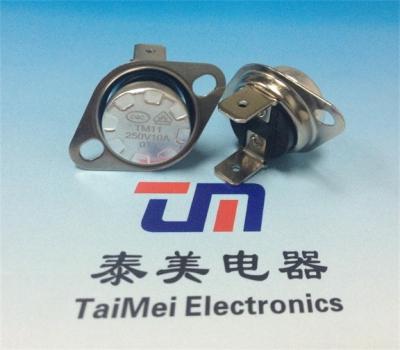 China OEM KSD301 250V 5A/10A/16A Bimetal Thermal Cutout thermostat Home Appliance Parts for sale