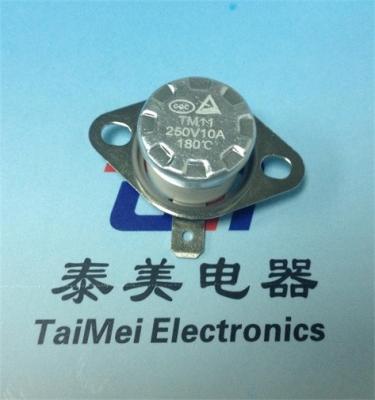 China Thermistor Thermostat Manufacturers Cooking Arbecue Samovar Normal Open Bimetal Thermostat for Appliance for sale