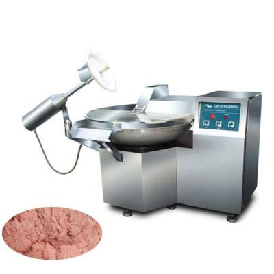 China Professional Electric Sausage Cutter Meat Bowl Cutter Food Blender Factory Blender 6 Blades Electric High Speed ​​Meat Mixer for sale