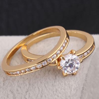 China Engagement rhinestone wedding ring en de femme de ring de la plaque de fiancee de plaque de mariage vintage engagement ring or diamond for sale