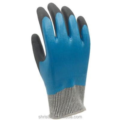 China PVC Water Proof Anti-Slip Comfortable Perfect Touch Grip Working Gloves for sale