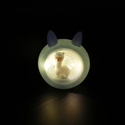 China 2020 Alpaca LED Night Light Small Animal Decoration Children's Room Indoor Outdoor Recommended Table Lamp for sale