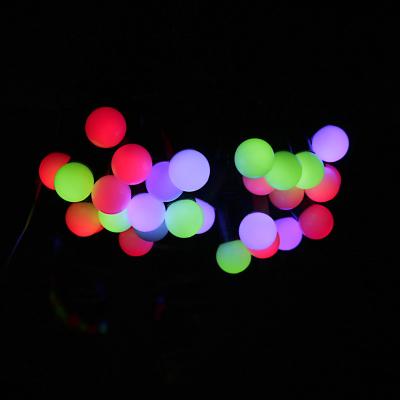 China Fantasy 28LED Fairy Lights Ball Shape Colorful Christmas Lights Colorful Christmas Strips Decoration Battery Operated Essential Indoor 28LED Battery Operated Light for sale