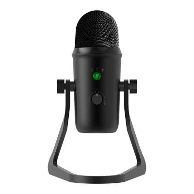 China Professional USB Microphone Mic Desktop USB PC PS4 PS5 Gaming Condenser Microphone New For Broadcast Recording Streaming Podcast for sale