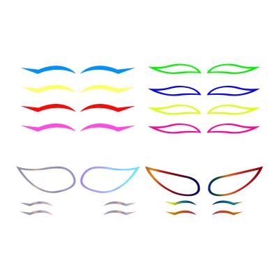 China Creative EYE Colored Eyeliner Fashion Color Eyeliner Stickers Party Night Portable Eye Liner for sale