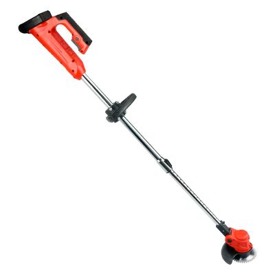 China High Quality Lithium Battery Mini Portable Grass Trimmer Small Anti-skid Lawn Mower Brush Cutter for sale