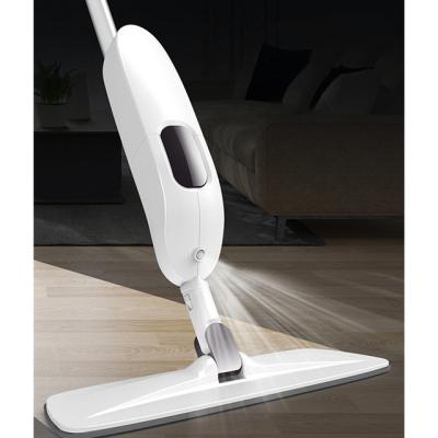 China Sustainable High Quality Cordless Healthy Rectangle Floor Microfiber Aurora Water Spray Mop for sale