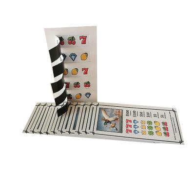 China paper & Unique Cardboard Design Hot Selling Bingo Pull Tabs Games Lottery Tickets With Factory Price for sale