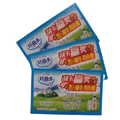 China Business scratch off card printing cheap viettel buy-sell phone purchase scratch card online lottery ticket for sale