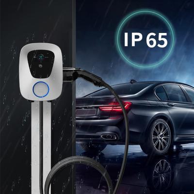 China 3KW Electric Vehicle Power Supply Universal Charging Equipment OCPP Electric Vehicle APP Control JH 230V Home AC Floor Station for sale