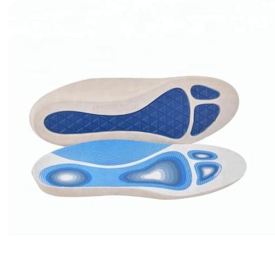 China Eco-friendly Anti-odor arch support non-slip PU insole for sale