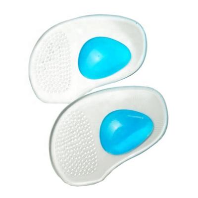 China Hot Sale Eco-friendly Half Forehead Gel Foot Insole Foot Massager Care Shoe for sale