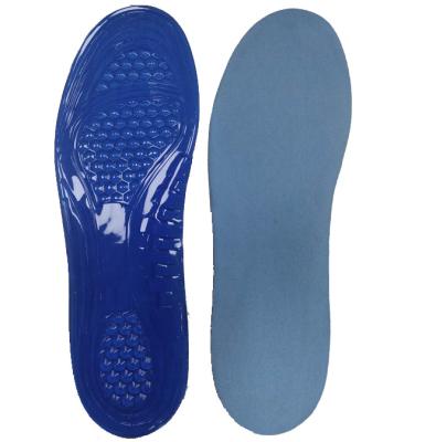 China Custom Pain Relief Smell Pain Relief Silicone Gel Massage Sneaker Soft Thin Removable Insoles Comfortable Comfortable Anti Gel Insole for sale