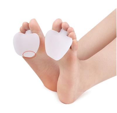 China Hot Sale Silicone Gel Forefoot Cushion Eco-friendly Toe Protected Pads Forefoot Protection for sale