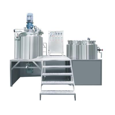 China Steam Heating or Electric Heating Cosmetic Machine /Cosmetic Cream Production Line Mixer / Homogeneous Vacuum Emulsifying Machine for sale