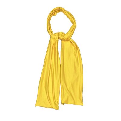 China Checked Customize Yellow Cheap Scarf Winter Brushed Soft Feel Warm Custom Label Factory Quick Shipping Scarves for sale