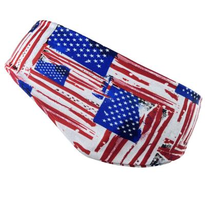 China Flag Design Thermal Heat Turbo Grande High American Star Stripes Flag Design Customize Label Head Gear Winter for sale