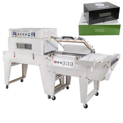 China machinery & Material Cut Heat Shrinkable Paper Wrapping Machine Heating Shrink Sealing Packing Machine Semi Automatic for sale