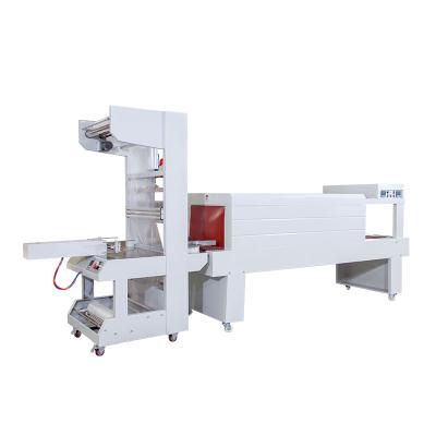 China machinery & 5040 Material Semi-automatic Water Pet Bottle PE Film Heat Tunnel Shrink Wrapping Machine Shrink Wrapping Machine for sale