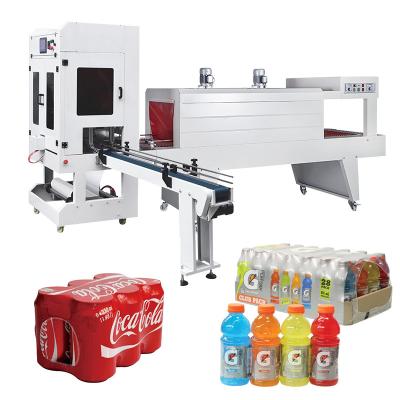 China Food Foshan Factory Wine Bottle Beer Cans Sleeve Tunnel Wrap Shrink Sealing Machine for sale