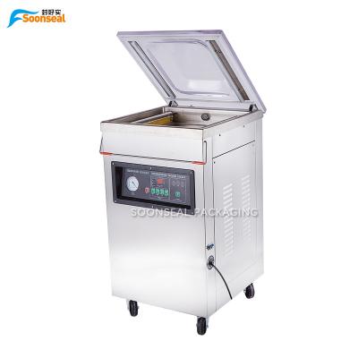 China DZ-500 Commercial Food Single-Chamber Vacuum Sealer Vacuum Packing Machine for sale