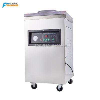 China DZ-500 Industrial Food Single-Chamber Vacuum Sealer Vacuum Packing Machine for sale