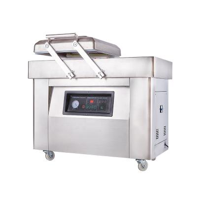 China DZ-500/2SB Automatic Food Double Chamber Rice Vacuum Sealer Packaging Machine For Meat for sale