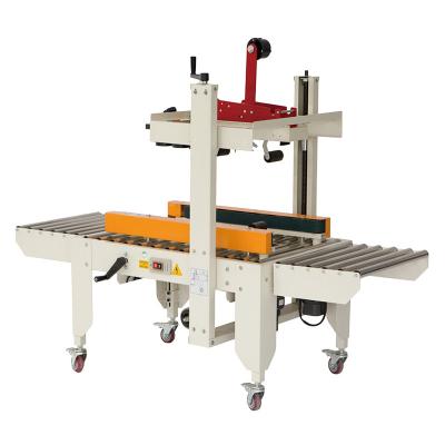 China machinery & Auto Adjustable Self Adjustable Flap Folding Sealing Machine Carton Sealer Packing Box Hardware Closing Taper for sale