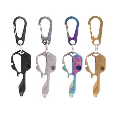 China Promotion Gift 2021 Amazon Top Wholesale 24 In 1 Mini Tool EDC Tool Multifunctional Smart Key Chain for sale