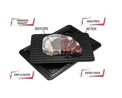 China Amazon Sustainable Hot Selling Eco Friendly Aluminum Defrosting Dish For Meat And Vegetables for sale