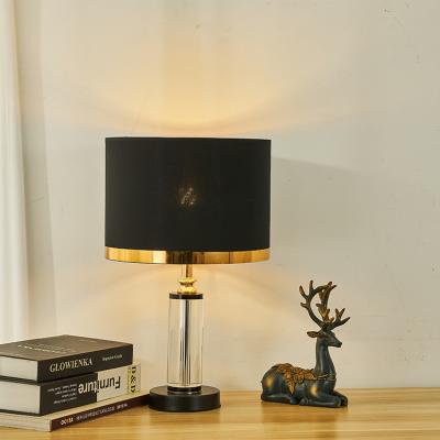 China Quality Guaranteed Modern 110-240v Unique Recess Side Black and Gold Designer Led Table Lamps for sale