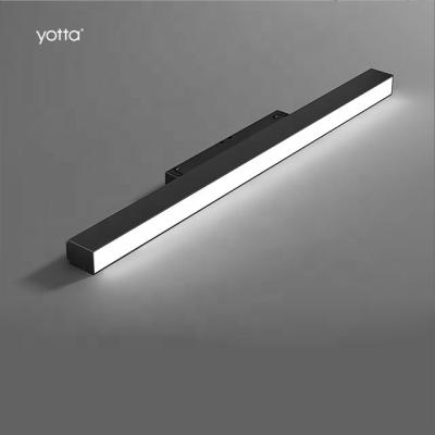 China Minimalist 60cm Indoor Rail Lighting Magnetic Track Light System DC48V Magnetic Flood Led Linear Track Light for sale