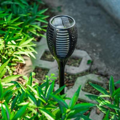 China Economical Simplicity Custom Design Solar Flame Torch Outdoor Garden Lights Solar Powered for sale