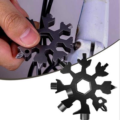 China High Quality Car Repair Snowflake Tool Snow Wrench 18 In 1 Hex Key Snowflake Snowflake Tool Spanner for sale