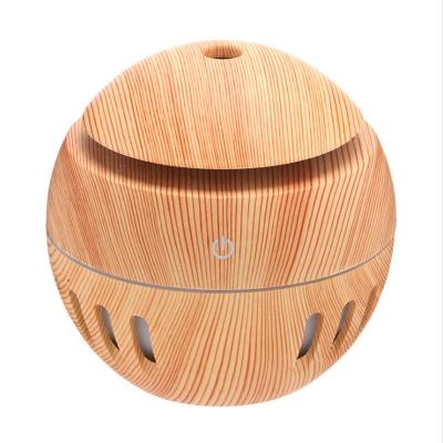 China Cool Mist Aromatherapy Humidifier Household Wooden Air Purifier Humidifier Seven Cavity Colored Lightweight Humidifier for sale