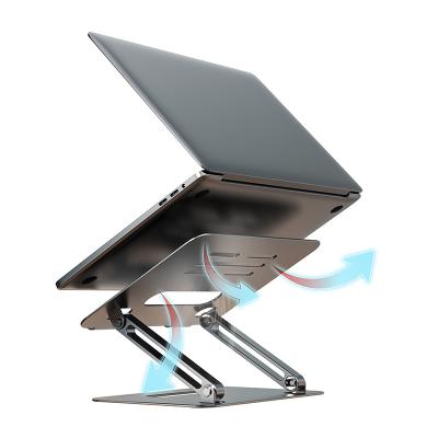 China Factory Direct Sale High Quality Adjustable Metal Computer Stand Home Office Stand (Size) With Ergonomic Design for sale