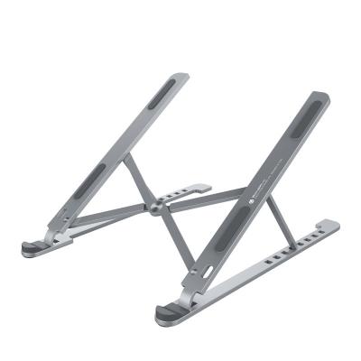 China Adjustable (Height) Home Office Laptop Stand Adjustable Ergonomic Aluminum Alloy Stand for sale