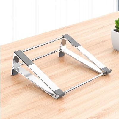 China 2022 Shenzhen Factory Outlet High Quality Adjustable Laptop Stand Aluminum Alloy Gray Desktop Stand (Size) for sale