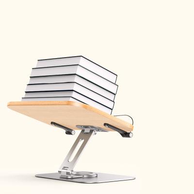 China China Shenzhen Factory High Quality (Size) Adjustable Rotating Stand Reading Wooden Stand Compatible with All Books for sale