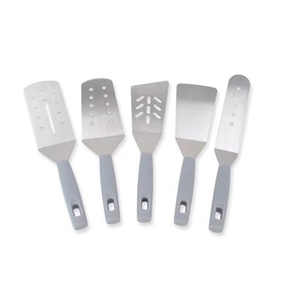 China Viable Spatula Turner, Slotted Stainless Steel Flex Turner, Kitchen Metal Fish Spatula For Flipping Grilling Frying for sale