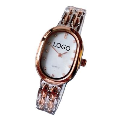 China Automatic Date Single, Fashionable, Light And Thin Two Hand And One Face Women's Quartz Steel Band Watch for sale