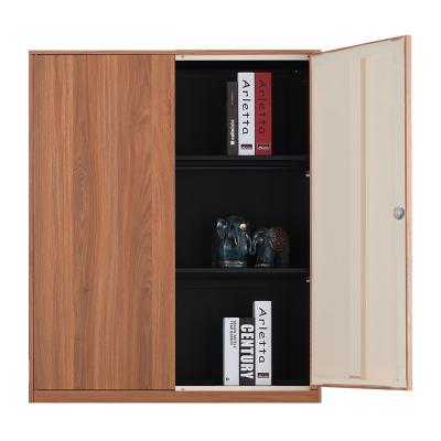 China Foldable 2 Door Industrial Metal Storage Cabinet Filing Cabinets Garage Steel office filing cabinet for sale