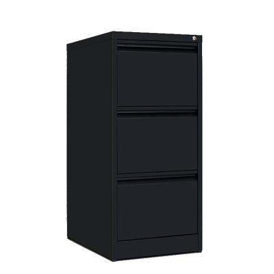 China Foldable Metal Storage 3 Drawer File Cabinet Office Furniture Steel Filing Cabinet With Drawer with Lock for sale